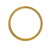 Vaessen Creative Alluminio Filo Piatto, Genitori, Oro 5 x 1 mm 5 m