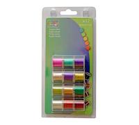 Vaessen Creative-Filo di luci, in Rame, Multicolore, 12 x m-0. 2,7 mm