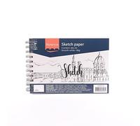 Vaessen Creative Florence 200307-03 - Carta da disegno, formato A5, 60 pezzi, 130 g/m², per matita, grafite e inchiostro, carta creativa di alta qualità, per schizzi, colore bianco, formato A5