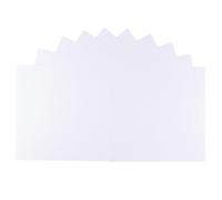 Vaessen Creative Florence - Carta autoadesiva per bricolage, quadrata, 30,5 x 30,5 cm, bianco, 10 pezzi, carta stampabile, per lavori di bricolage e hobby