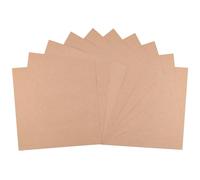 Vaessen Creative Florence - Carta autoadesiva per bricolage, quadrata, 30,5 x 30,5 cm, marrone, 10 pezzi, carta stampabile, per lavori di bricolage e hobby