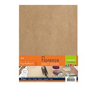 Vaessen Creative Florence Fogli di Cartone per Hobby, 2 mm, Set di 3 Fogli Rettangolari, Formato A4, per Copertine di Scrapbooking, Album fotografici, Decorazioni per Matrimoni e Altro Ancora