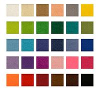 Vaessen Creative- Fogli di Feltro A5, Solido, Multicolore, 15x20 cm, 10429-002