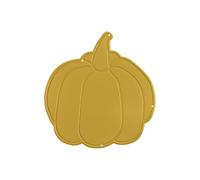 Vaessen Creative Fustella Embossing-Zucca-Cuting Die 7 x 7,5 cm-Accessori Autunno e Halloween per Macchine da Taglio, Fai da Te, Biglietti, Scrapbooking e Journaling, Oro