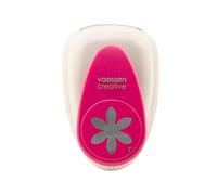 Vaessen Creative Perforatrice Fiore Margherita 2, Jumbo, XL, Grande Fustellatrice per Carta, per DIY Scrapbooking e Creazione di Biglietti