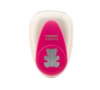 Vaessen Creative Perforatrice Orso, Jumbo, XL, Grande Fustellatrice per Carta, per DIY Scrapbooking e Creazione di Biglietti