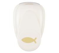 Vaessen Creative Perforatrice Pesce, Jumbo, XL, Grande Fustellatrice per Carta, per DIY Scrapbooking e Creazione di Biglietti