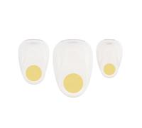 Vaessen Creative Fustellatrice per Carta Set 3 pz - Cerchio - Ø 1,2, 1,9 e 3,7 cm - Accessori per Fai da Te, Scrapbooking e Biglietti