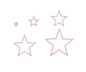 Vaessen Creative Fustelleda Taglio Stelle a 10,9 x 11,5 cm - 5 Multi Frame Dies - Fustelle per Carta, Natale, Scrapbooking, Journaling, Lavoretti Creativi e DIY