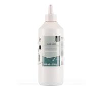 Vaessen Creative Glue Easy Colla Attaccatutto Forte con Punta di Precisione - 500 ml - Colla Bianca a Base d’Acqua - per Carta, Cartoncino, Legno e Tessuto - Adesivo per Fai da Te e Progetti Creativi