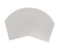Vaessen Creative Grigio-Cartone 30,5 x 30,5 cm- Spessore 1 mm-50 Fogli-per Rilegatura, Scrapbooking e Journaling, Gris