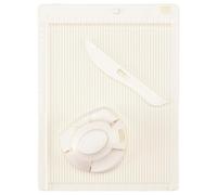 Vaessen Creative Kit per Realizzare Biglietti e Buste, con punzonatrice in plastica/Acciaio, Grigio