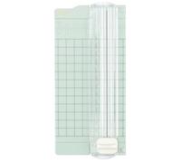 Vaessen Creative 2137-062 Mini, Verde Menta, 6,5 x 15,3 cm, Taglierina Piccola per la Creazione di Biglietti, Idee per Scrapbooking e Progetti Creativi con la Carta, 6,5x15,3cm