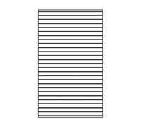 Vaessen Creative Mini Taschina per Embossing, Righe, Per Aggiungere Texture e Dimensione a Pagine di Scrapbooking, Biglietti e altri Progetti Creativi con la Carta