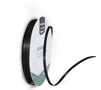 Vaessen Creative Ribbon Lyon Wired Nastro di Raso, Nero, 3 mm x 10 m