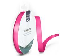 Iris Ohyama Ribbon Lyon Wired Nastro di Raso, Rosa, 9 mm x 10 m, unità