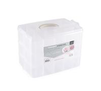 Vaessen Creative 3401-205 Scatola Portaoggetti di Plastica, Trasparente