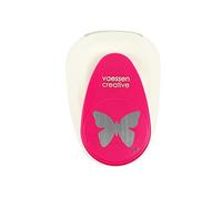 Vaessen Creative Perforatrice a forma di farfalla - 2,5 x 3,4 cm - punzonatrice per carta fai da te, carta per scrapbooking o carta decoupage