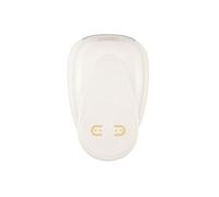 Vaessen Creative Perforatrice Decorativa Triceratopo (Dinosauro) di 2,3 x 1,8 cm-Accessori per Fai da Te, Scrapbooking Fustella per Biglietti, Album Foto e Journaling, Bianco-Oro, 40 mm