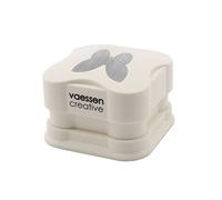 Vaessen Creative Perforatrice Magnetica con Motivo Farfalla - 2,3 x 3,4 cm - per Carta, Scrapbooking, Biglietti, Journaling e Progetti Creativi