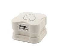 Vaessen Creative Perforatrice Magnetica - Cuore 3D 3 x 3,4 cm