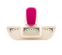 Vaessen Creative Perforatrice per Bordi, Conchiglia, Fustellatrice per Carta, per Progetti Fai da te, Scrapbooking, DIY e Creazione di Biglietti