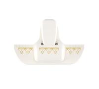 Vaessen Creative Perforatrice per Bordi, Fiore, Fustellatrice per Carta, per Progetti Fai da te, Scrapbooking, DIY e Creazione di Biglietti