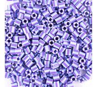 Vaessen Creative Perline a Fusione Bicolore, Blu-Viola, Set di 550 Pezzi per i Lavori di Fai-da-te con Bambini, per Creare Gioielli, Decorazioni Fatte in Casa e per Altre Idee Ingegnose