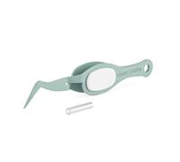 Vaessen Creative Pinzette di Precisione - Curve e Ad Azione Inversa - per Modellismo, Gioielleria, Diamond Painting, Sequin Art e Lavori con Perline - Menta
