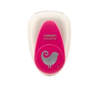 Vaessen Creative Punzonatrice a forma di uccellini, 4 x 4,5 cm, per carta fai-da-te, carta per scrapbooking o decoupage