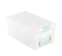 Vaessen Creative Scatola Plastica con Coperchio - 39 x 21 x 16,5 cm