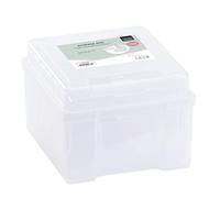 Vaessen Creative Scatola portaoggetti con 16 scatole, sistema di organizzazione, trasparente per utensili fai da te, gioielli e giocattoli