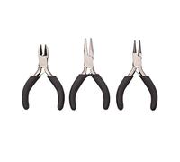 Vaessen Creative - Set di 3 pinze per Realizzazione Gioielli, 7,5 cm