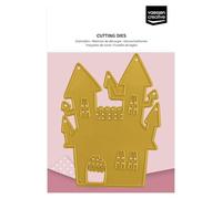 Vaessen Creative Set di Fustella Fungo-Cuting Die 7 x 9,5 cm-Accessori Autunno e Halloween per Macchine da Taglio, Fai da Te, Biglietti, Scrapbooking e Journaling, Oro