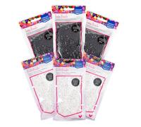 Vaessen Creative Set Stirare 5 mm 2 x 1100 Pezzi-Perline Pixel Art per Lavoretti Creativi-Creazione di Gioielli, Decorazioni, Ornamenti e Altre Idee Fai da Te, Bianco-Nero, ø5mm