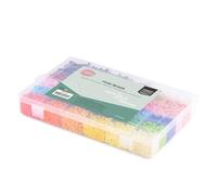 Vaessen Creative Set Stirare 5 mm- Kit 12.000 Pz-36 Perline da Infilare per Fai da Te, Lavoretti DIY, Gioielli, Decorazioni e Idee Creative, Diversi Colori