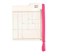 Vaessen Creative Taglierina 30 cm off-White-Taglia Carta A4, A5 e A6-Perfetta per Fai da Te, DIY, Scrapbooking, Journaling, Creazione di Biglietti e Artigianato, Bianco, 30cm