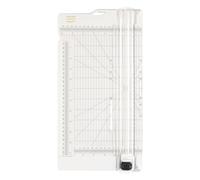 Vaessen Creative Taglierina e Cordonatrice 6” per Scrapbooking, Biglietti e Altre Creazioni con la Carta, Bianco, 30.5 x 15.2 x 2 cm
