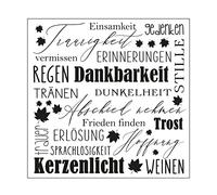 Vaessen Creative Taschina per Embossing, Trost o Consolazione, per Aggiungere Texture e Dimensioni ai Vostri Progetti Creativi con la Carta