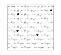 Vaessen Creative Taschina per Embossing, Von Herzen mit Herzen o Dal Cuore con i Cuori, per Aggiungere Texture e Dimensioni ai Vostri Progetti Creativi con la Carta