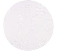 Vaessen Creative Tela di Plastica, a Forma di Cerchio, 7 Count, Foglio di Rete Flessibile per Progetti Creativi, Ricamo e Punto Croce, 1 Pezzo, ø30,5cm, Trasparente