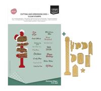 Vaessen Creative Timbri & Fustelle da Taglio 30pz - Segnaletica Natale