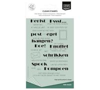 Vaessen Creative Timbri in Silicone Autunno e Halloween - 29 Timbri a Secco per Lavoro Preciso - per DIY, Biglietti Fatti a Mano, Buste e Scrapbooking - con Stamping Tool e Blocchi Acrilici