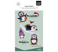 Vaessen Creative Timbri in Silicone Pinguino Natalizio 1-12 pz