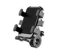 VAEVEN Porta Cellulare Moto per Harley Davidson Road Glide Ultra, Supporto Telefono Moto Antivibrazione Supporto Telefono Bicicletta, 360° Rotazione Supporto Cellulare Scooter,A Handlebar Style