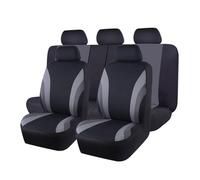 VAEVEN Set Completo Coprisedili Auto per Ford Escape IV 2020, Protezioni per Sedili Anteriori e Posteriori, Protezioni Sedili Auto, Accessori Interni Auto,A Black Grey