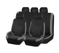 VAEVEN Set Completo di coprisedili per Hyundai Tucson TL 3.Gen SUV 2015-2018 2019 2020 2021 2022 2023, Fodere Protezione Sedili Anteriori e Posteriori, Comodi Traspiranti Coprisedili Auto,B Grey