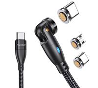 VAFOTON 9Pin Cavo USB C Magnetico 2M 60W Ricarica Rapida 3A Rotazione di 360° e