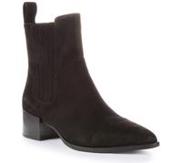 VAGABOND Marja Punta a Pieghe Elastico Western Stivale da Donna Nero UK 3 - 8