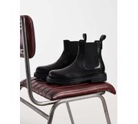 Vagabond Shoemakers Cameron stivaletti Chelsea chunky in pelle nera-Nero 41